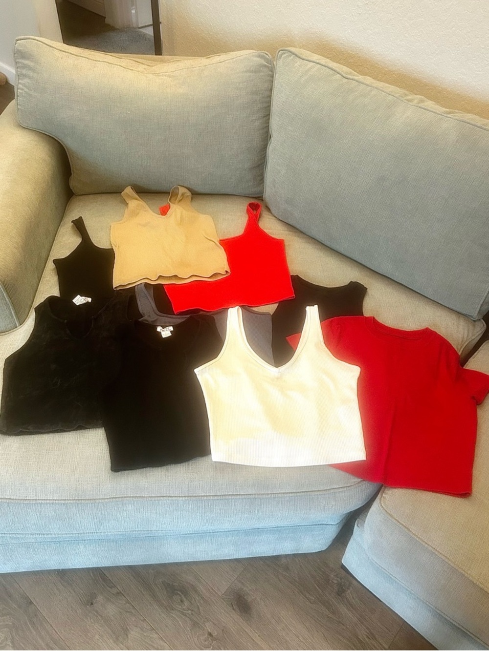 Lot of 9 Crop Tops